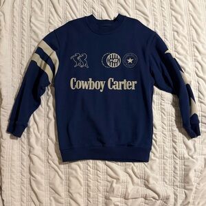 Beyoncé Cowboy Carter Sweatshirt Size Small LIMITED EDITION